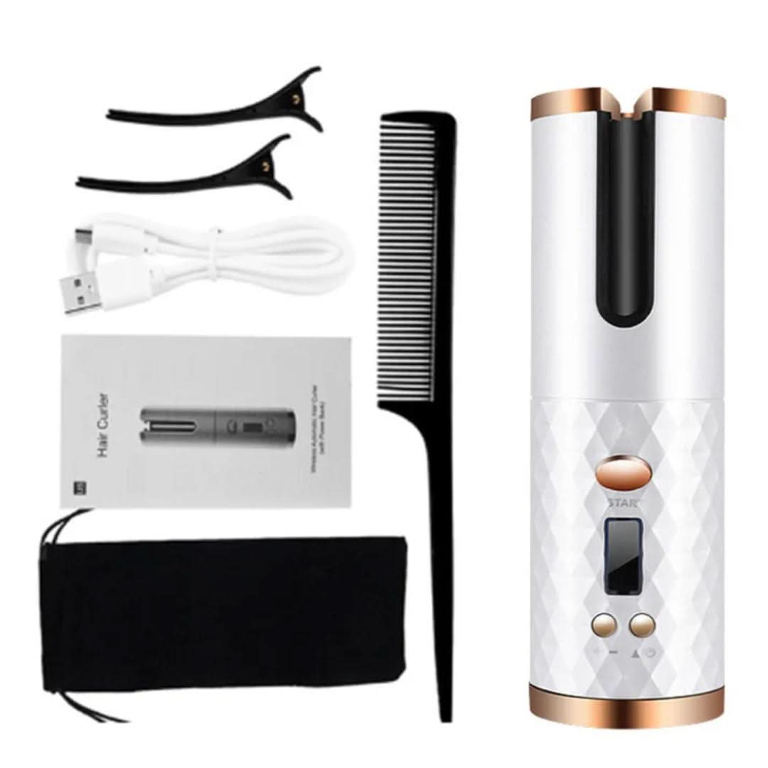 Arricciacapelli automatico cordless per ricci perfetti ovunque