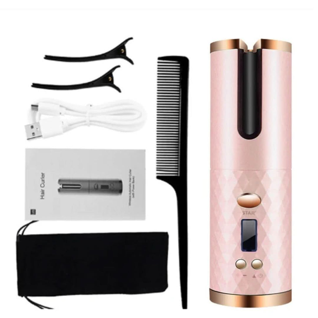 Arricciacapelli automatico cordless per ricci perfetti ovunque