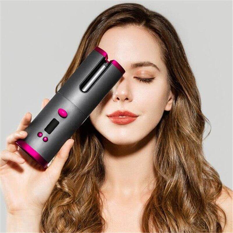 Arricciacapelli cordless per styling senza fili