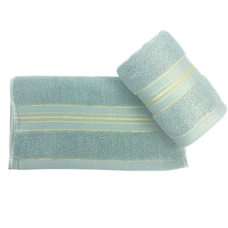 Asciugamano in cotone con eleganti righe