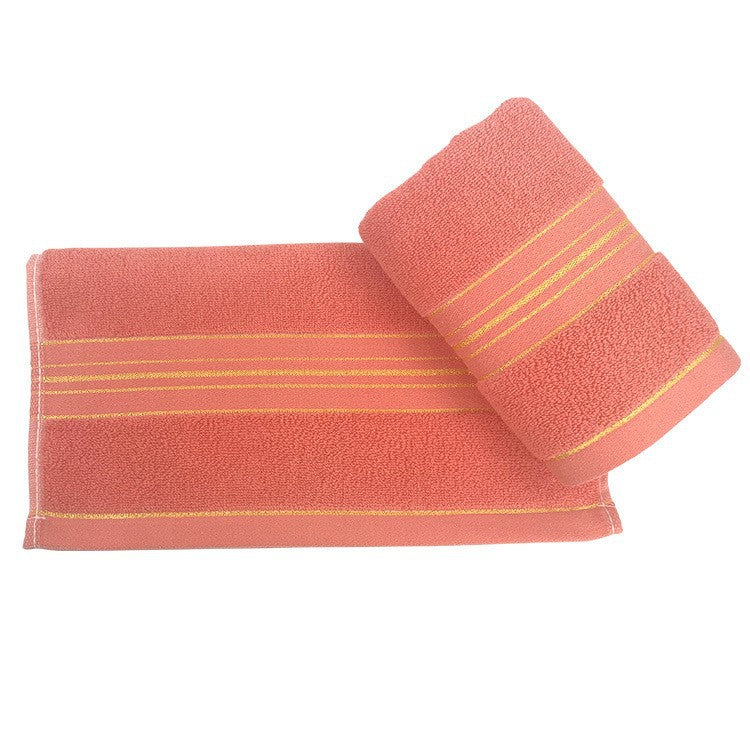 Asciugamano in cotone con eleganti righe