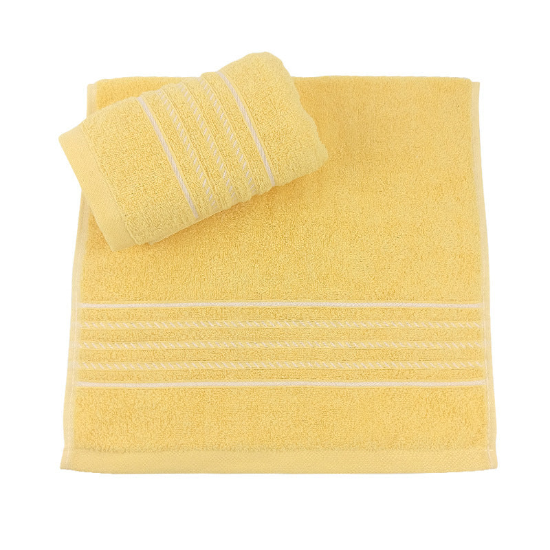 Asciugamano in cotone con eleganti righe