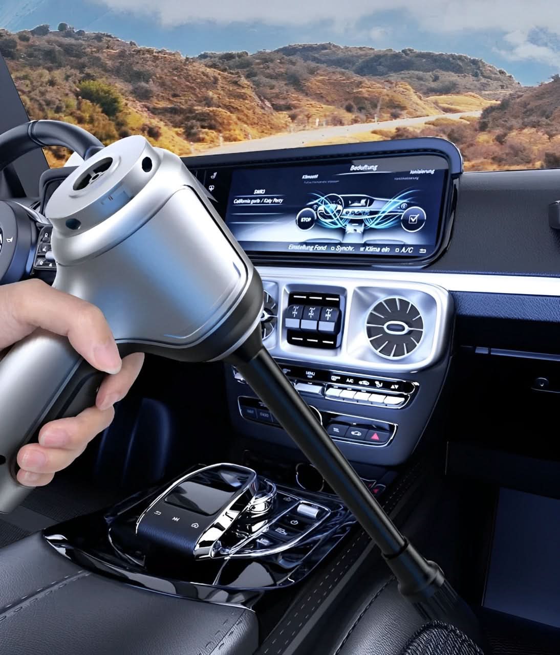 Aspirapolvere portatile per auto con aspirazione da 95.000 Pa