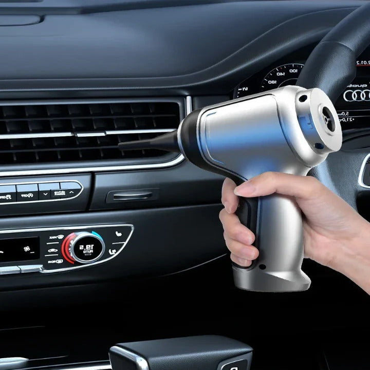 Aspirapolvere portatile senza fili per auto e casa