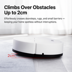 Aspirapolvere robot 3 in 1 con navigazione intelligente e potente aspirazione