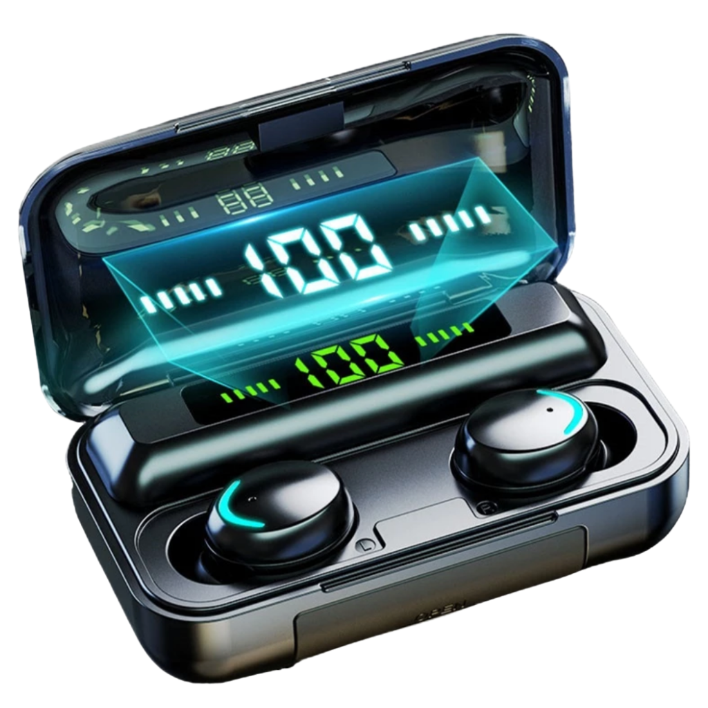 Auricolari Bluetooth con custodia di ricarica