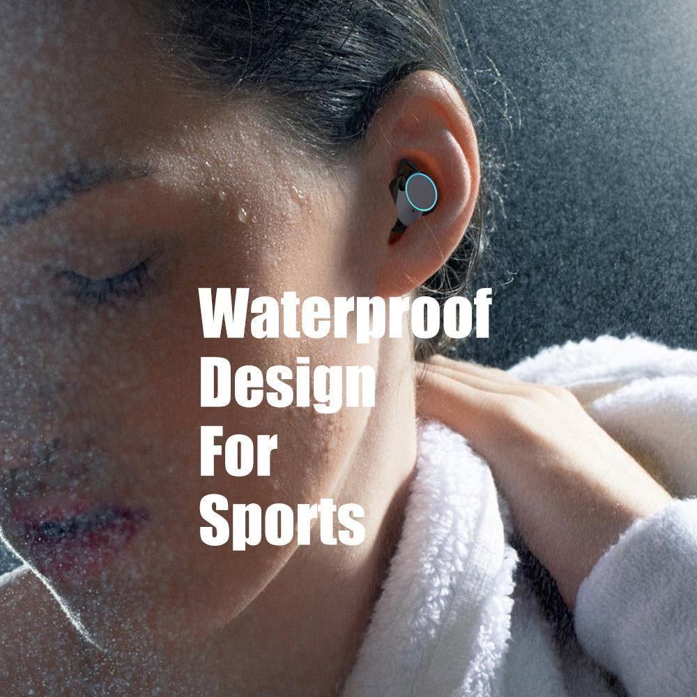 Auricolari Bluetooth wireless impermeabili per sport