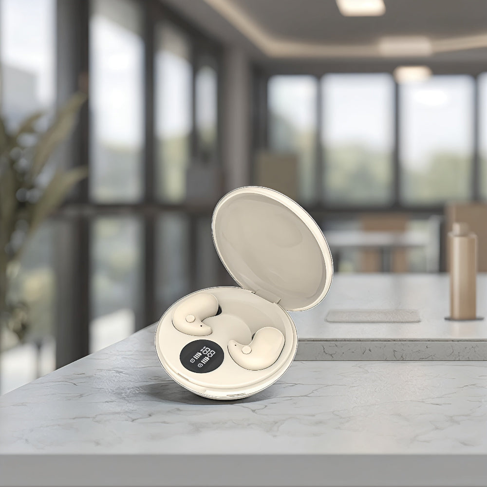 Auricolari Bluetooth wireless in-ear con custodia di ricarica