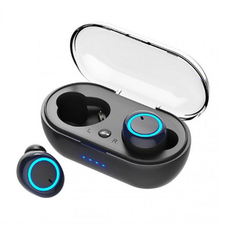 Auricolari wireless Bluetooth con custodia di ricarica