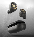 Auricolari wireless Bluetooth 5.0 con controllo touch, riduzione del rumore, audio HiFi e impermeabilità IPX5 – Nero ste