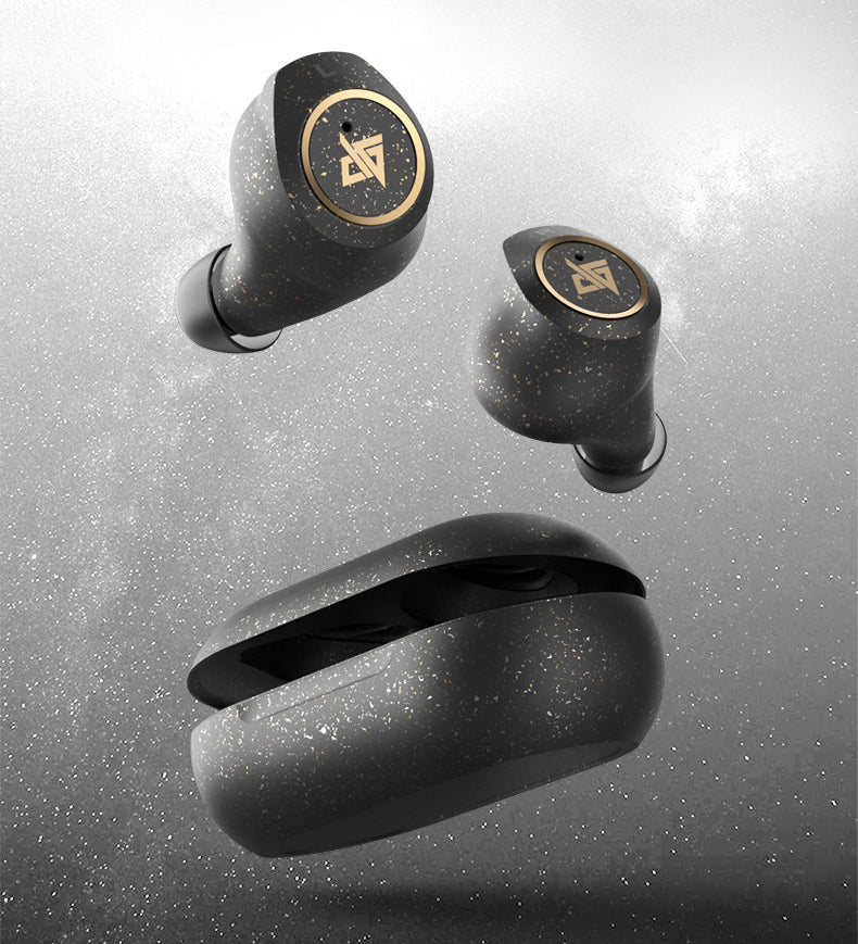Auricolari wireless Bluetooth 5.0 con controllo touch, riduzione del rumore, audio HiFi e impermeabilità IPX5 – Nero ste