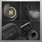 Auricolari wireless Bluetooth 5.0 con controllo touch, riduzione del rumore, audio HiFi e impermeabilità IPX5 – Nero ste
