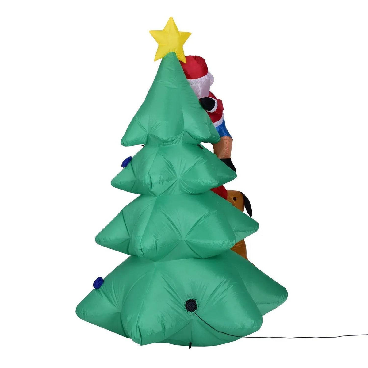Babbo Natale gonfiabile decorazione natalizia