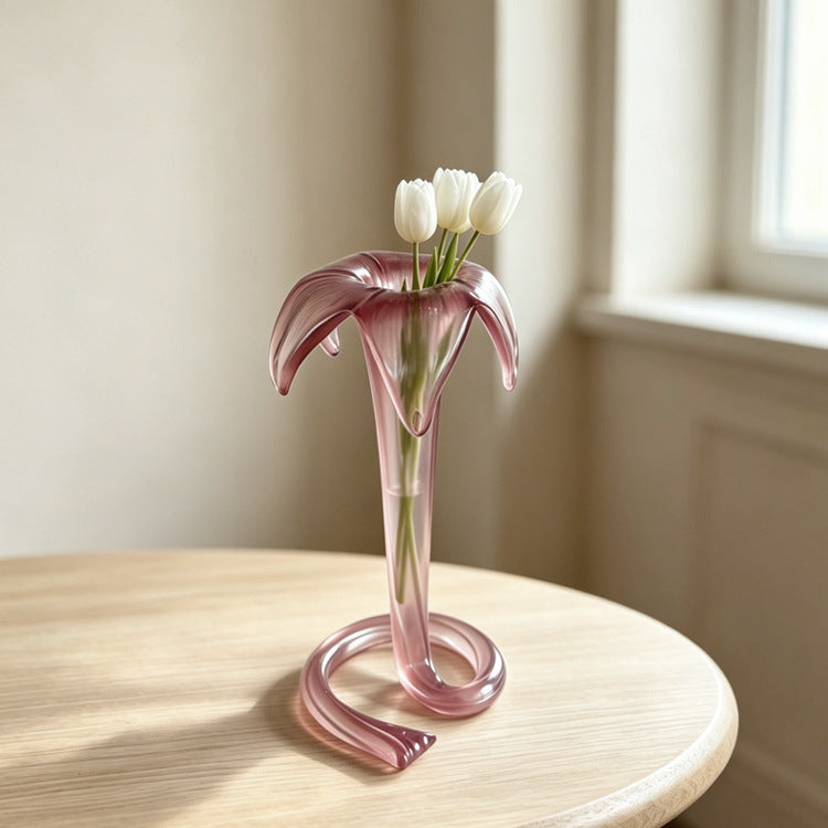 Base decorativa a forma di fiore