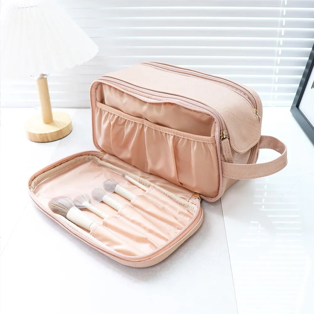 Beauty bag capiente per trucchi e cosmetici