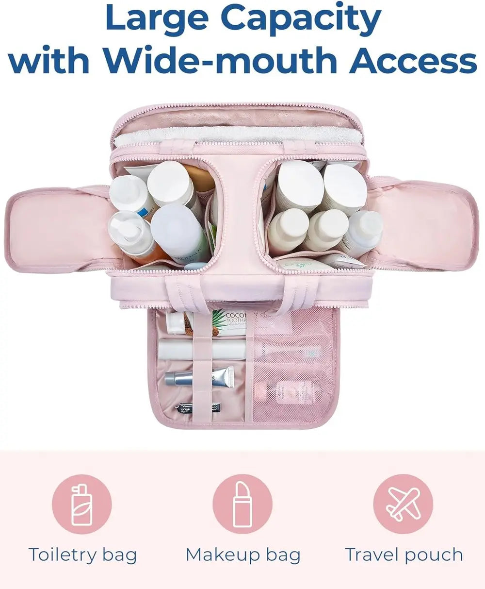 Beauty case capiente per cosmetici e viaggio