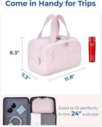 Beauty case capiente per cosmetici e viaggio