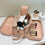 Beauty case da viaggio capiente con scomparti
