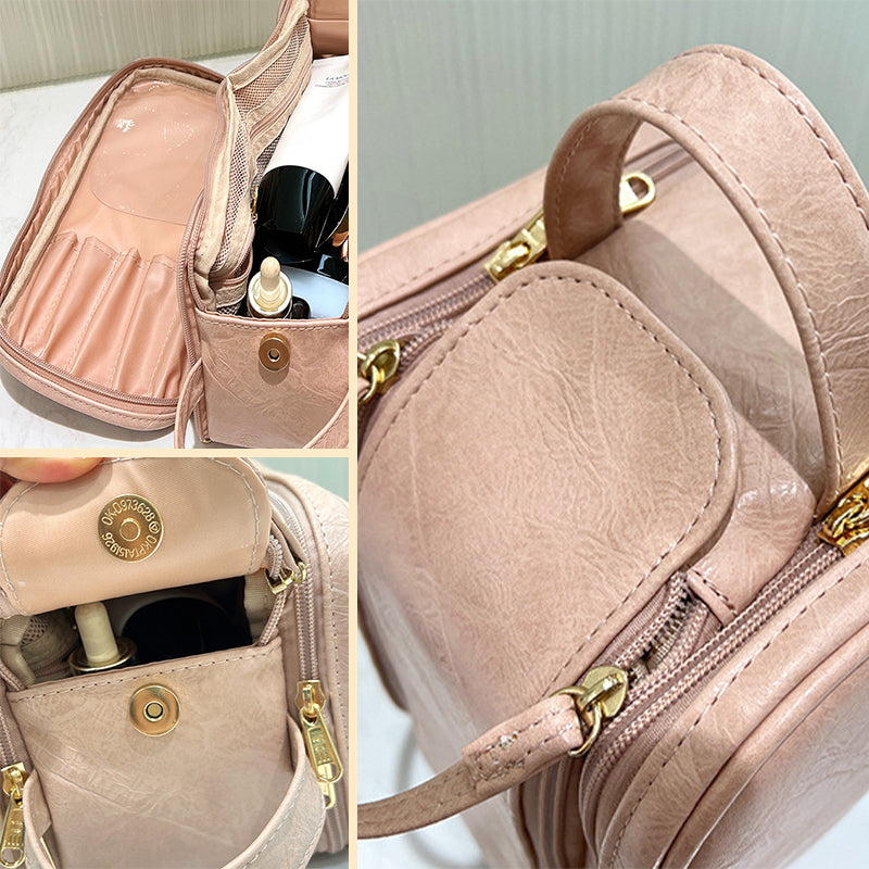 Beauty case da viaggio capiente con scomparti