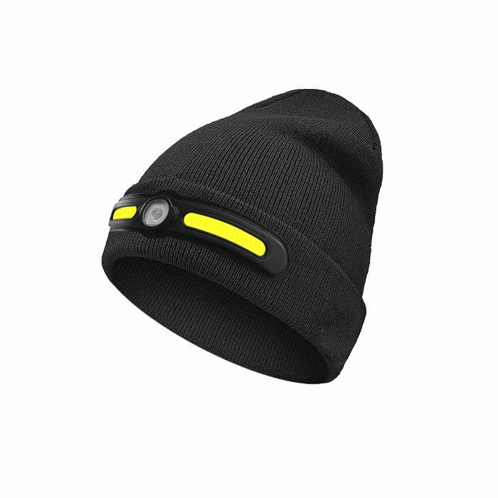 Berretto con luce LED ricaricabile