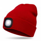 Berretto con luce LED ricaricabile integrata