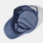 Berretto militare piatto in cotone lavato regolabile per uomo – stile army classico