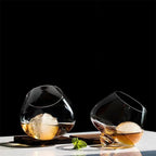 Bicchiere rotante Belly per whisky, birra e cocktail