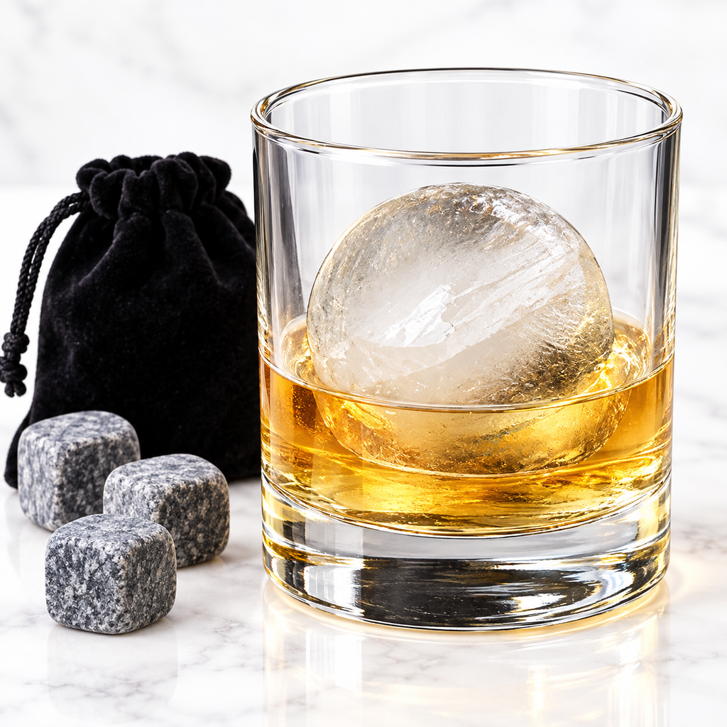 Bicchiere tumbler per whisky fondo pesante in vetro trasparente