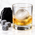 Bicchiere tumbler per whisky fondo pesante in vetro trasparente