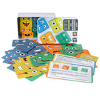 BlockiMix – Puzzle in legno educativo con blocchi colorati per bambini