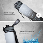 Borraccia HydraHero con timeline – resta fresco, resta idratato