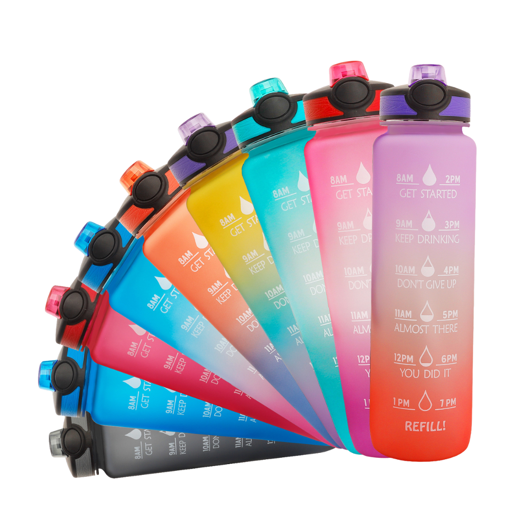 Borraccia HydraHero con timeline – resta fresco, resta idratato