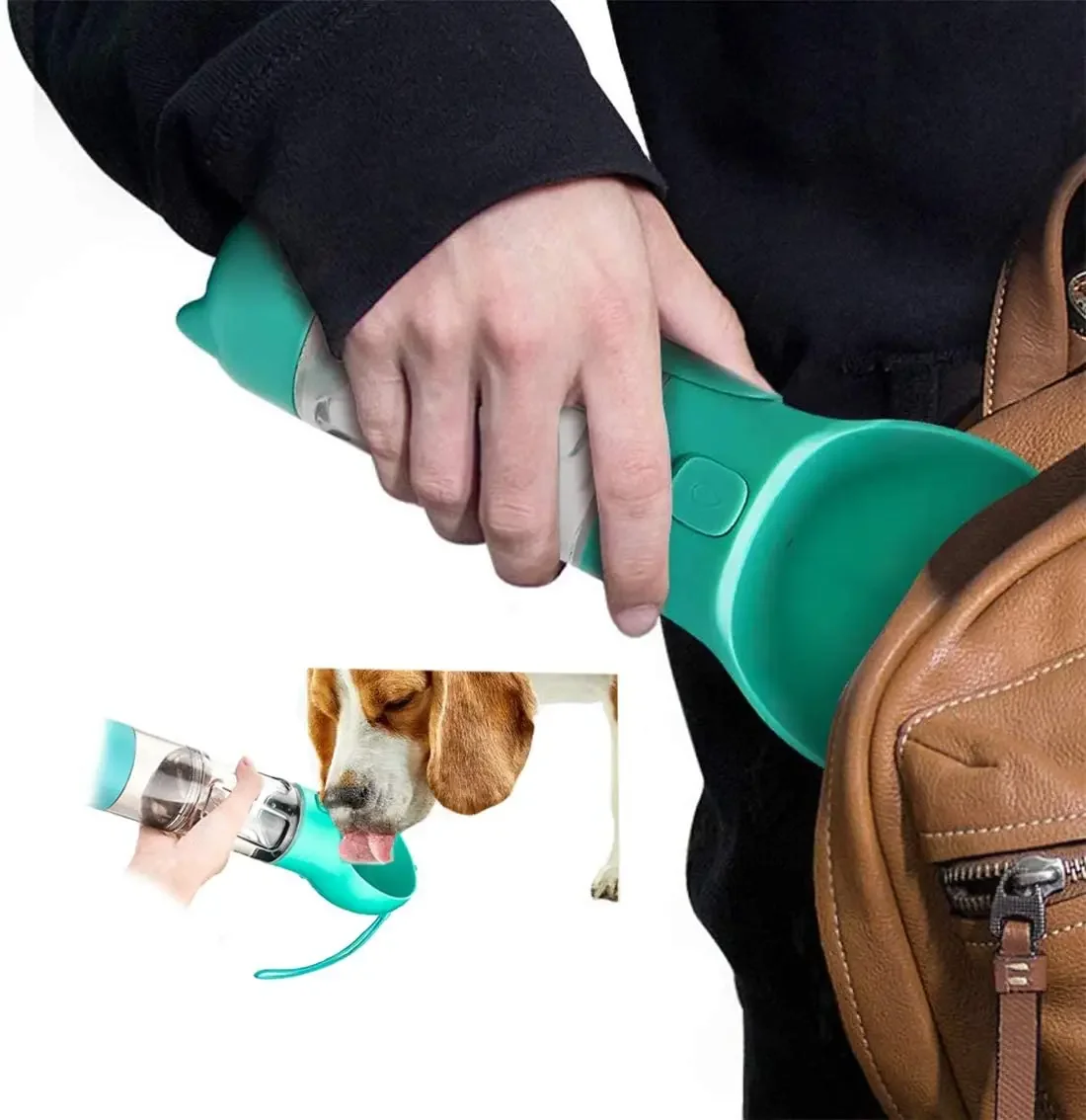 Borraccia portatile 3 in 1 per animali domestici – PawHydrate Pro