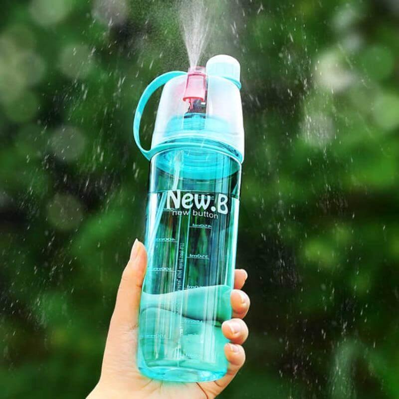 Borraccia spray per corsa e allenamento