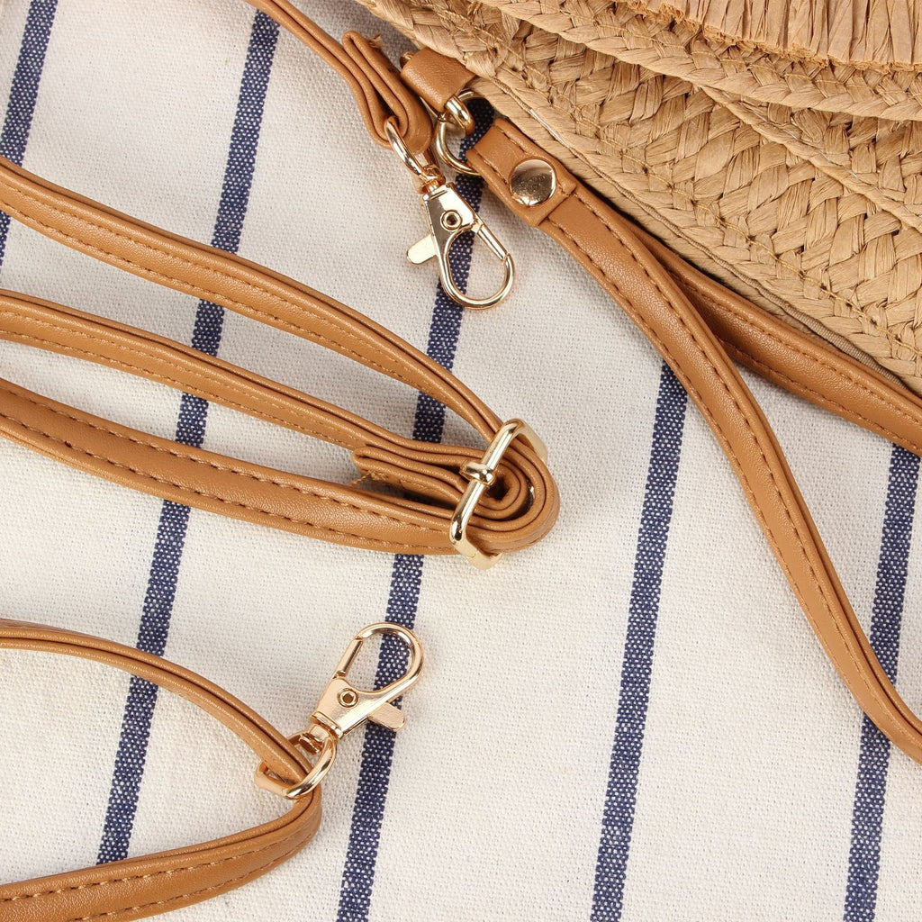 Borsa a mano con frange