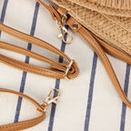 Borsa a mano con frange