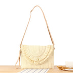 Borsa a mano con frange