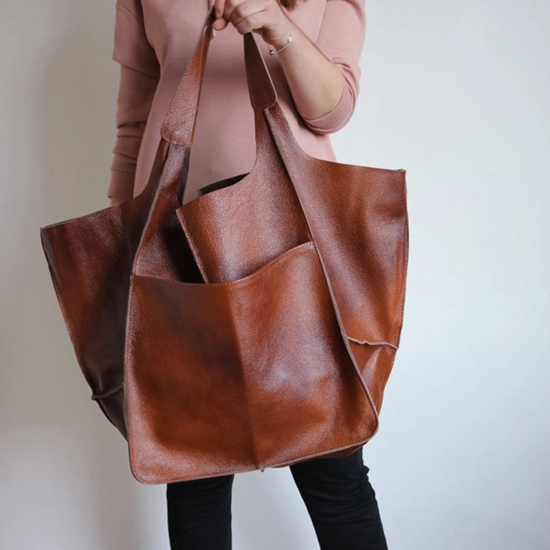 Borsa a mano oversize da donna