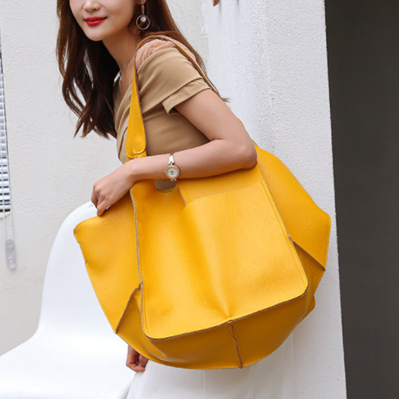 Borsa a mano oversize da donna