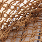 Borsa a rete in materiali naturali
