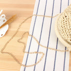 Borsa a spalla in fibre naturali intrecciate a mano con catena decorativa