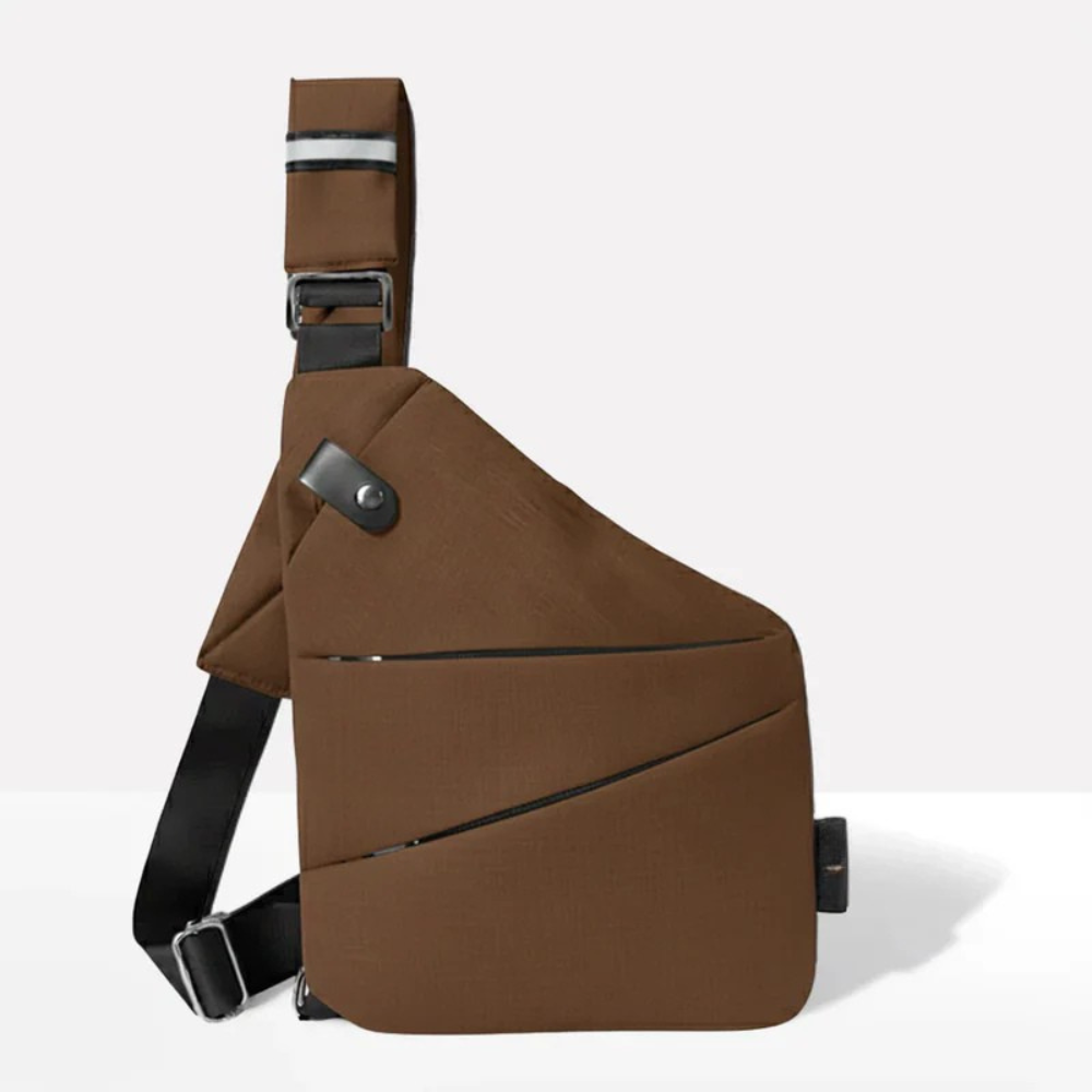 Borsa a tracolla antifurto per conservazione sicura