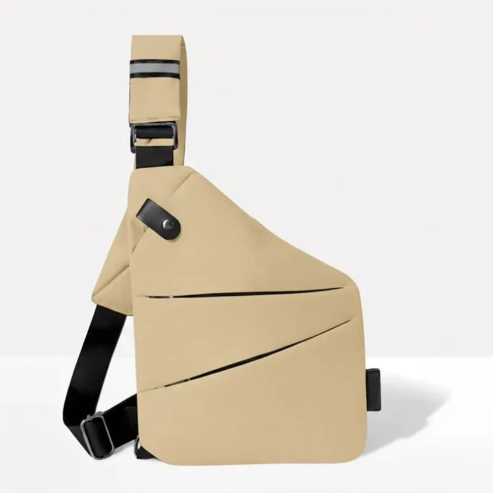 Borsa a tracolla antifurto per conservazione sicura