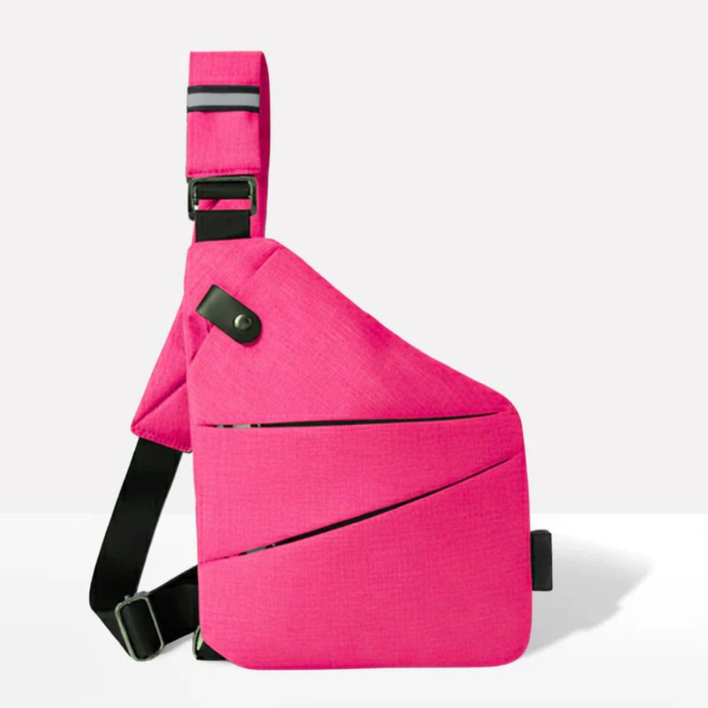 Borsa a tracolla antifurto per conservazione sicura