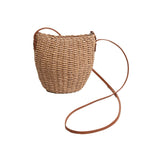 Borsa a tracolla artigianale in materiale naturale