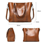 Borsa a tracolla capiente in similpelle
