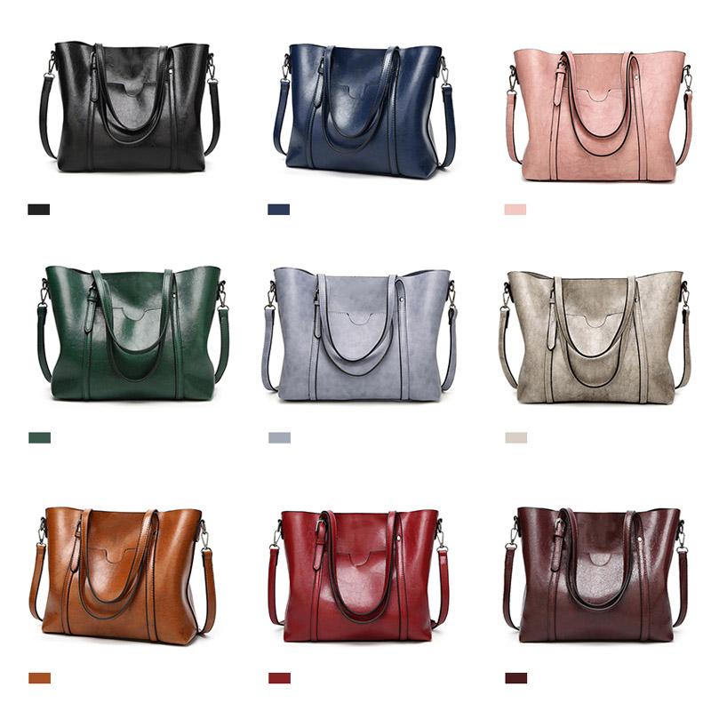 Borsa a tracolla capiente in similpelle