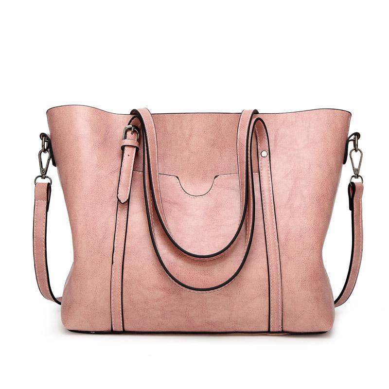 Borsa a tracolla capiente in similpelle