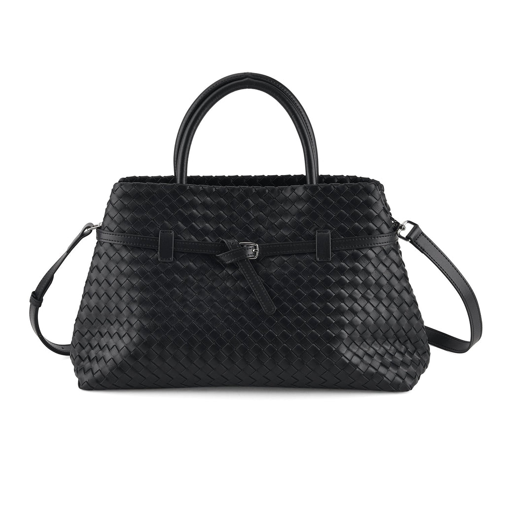 Borsa a tracolla da donna Valissiere in Vera pelle con tasche multiple