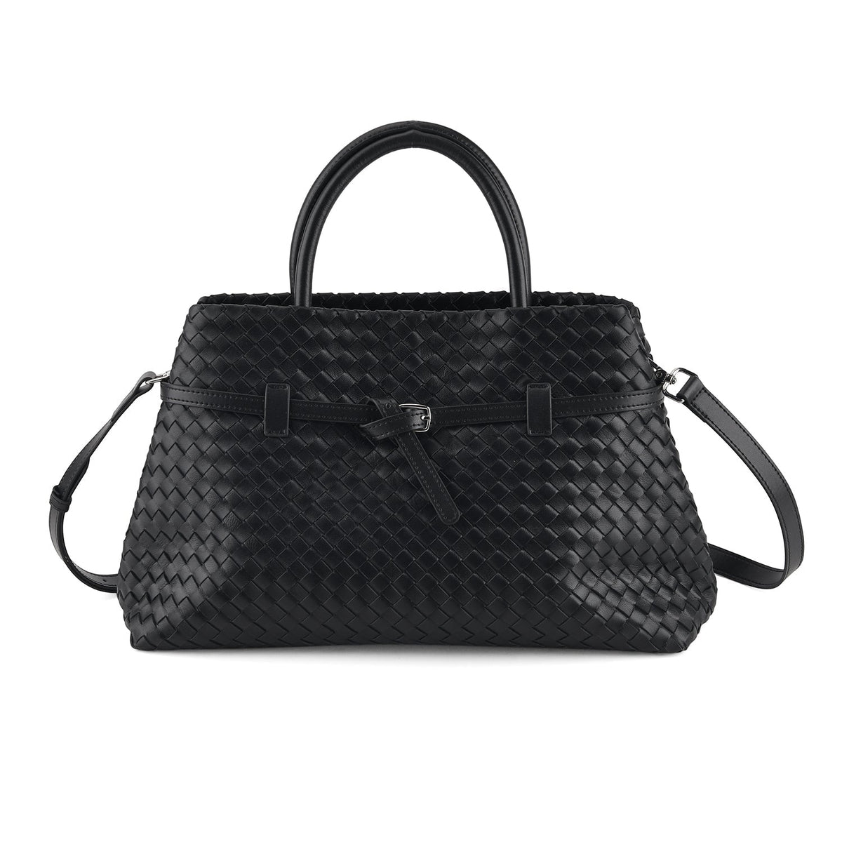 Borsa a tracolla da donna Valissiere in Vera pelle con tasche multiple